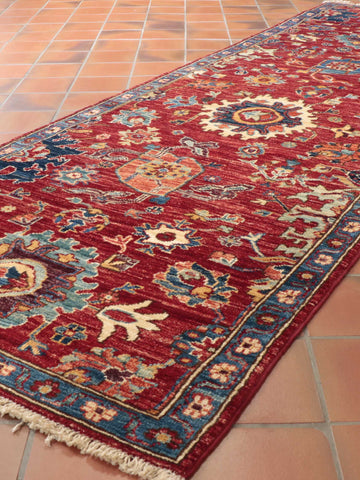 Handmade Afghan Fine Aryana runner - 308399