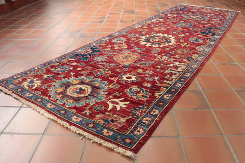 Handmade Afghan Fine Aryana runner - 308399