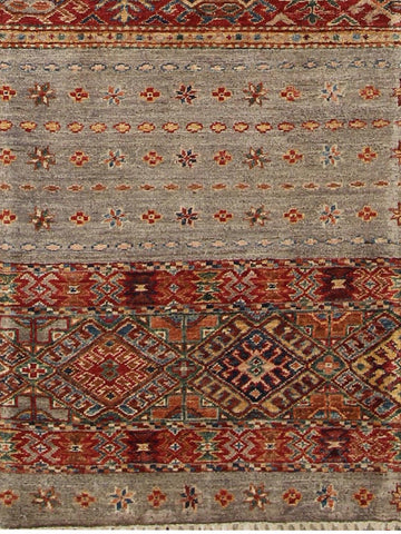 Handmade Afghan Kharjeen runner - ENR308443