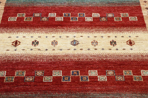 Handmade Afghan Loribaft rug - 308637