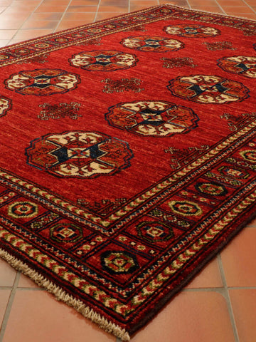 Handmade Afghan Ersari rug - 308851