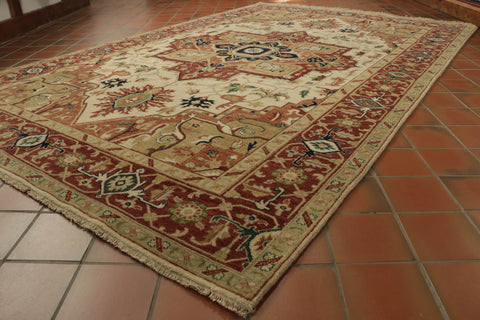 Handmade Indo Serapi carpet - 308938